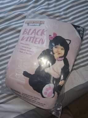 Spooktacular Creations Black Kitten Kids Halloween Costume - Black Size 3T